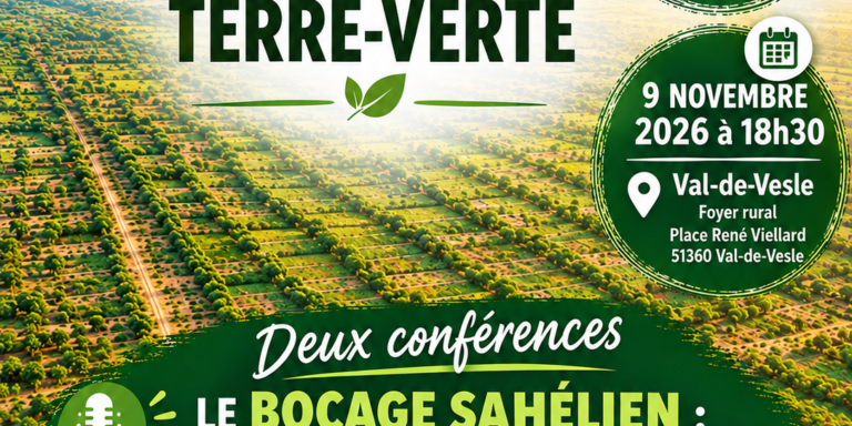 Conférence : bocage sahélien et à la restauration des terres dégradées